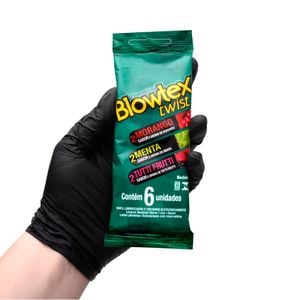 Preservativo Sabores Twist 06 Unidades Blowtex