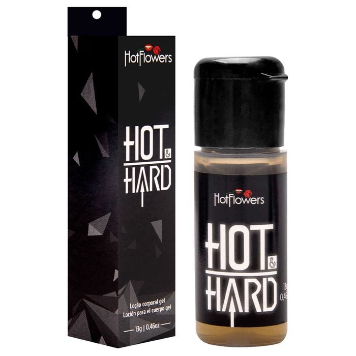 Hot Hard Gel Excitante Masculino 13g Hot Flowers