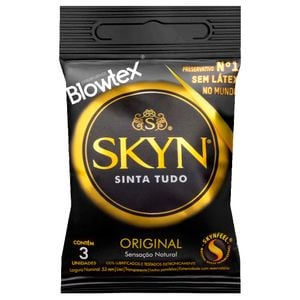 Preservativo Skyn Original 03 Unidades Blowtex