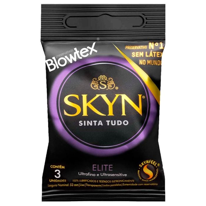 Preservativo Skyn Elite 03 Unidades Blowtex