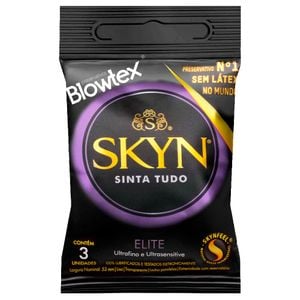 Preservativo Skyn Elite 03 Unidades Blowtex