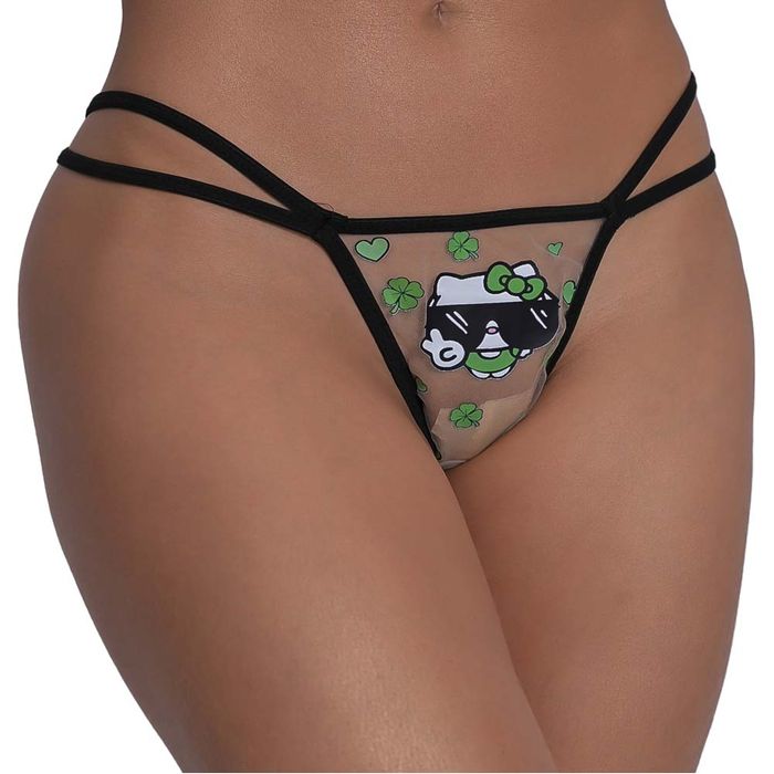 Fio Dental Transp Hello Kitty Da Sorte Pimenta Sexy