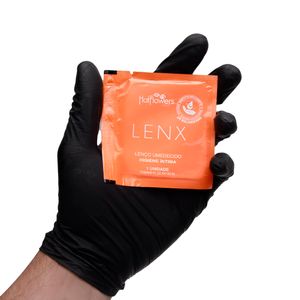 Lenx Lenço Higiene íntima Unitário Hot Flowers