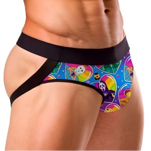 Jockstrap Cueca Sensual Coração Pimenta Sexy