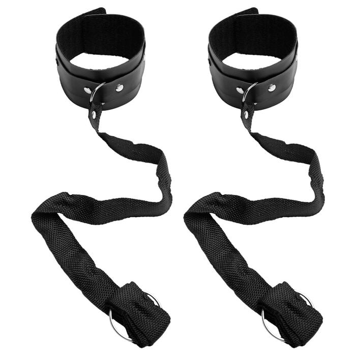 Algema Tornozeleira Com Tiras Amarras 1m êxtase