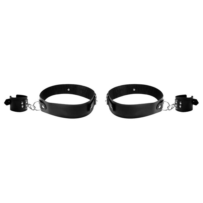 Algema Bracelete Punhos E Coxas Dominatrixxx