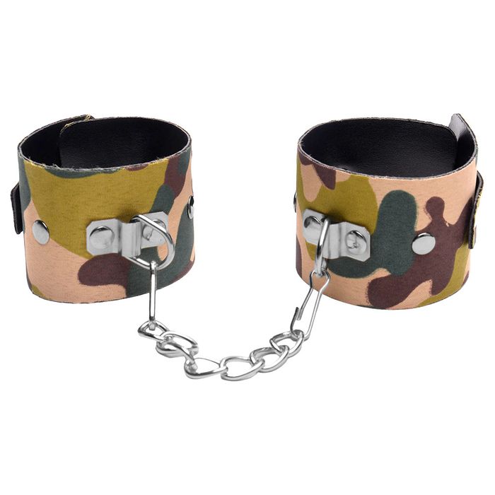Algema Bracelete Luxo Camuflado Dominatrixxx