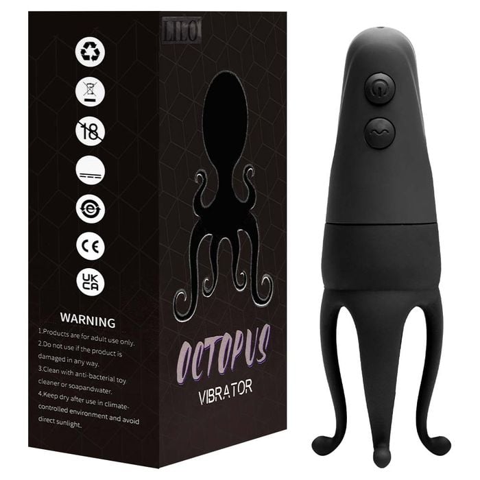 Vibrador Octopus Lilo 10 Vibrações Usb Vipmix