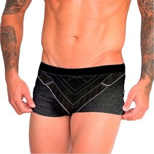 Cueca Boxer Sensual Pantera Negra Pimenta Sexy
