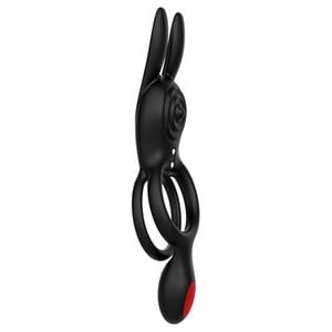Anel Peniano Duplo Estimulador E Plug Vipmix