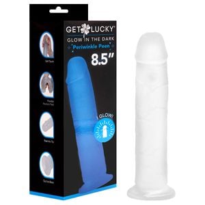 Pênis Realístico Luminoso 21,5 X 4,3cm Vipmix