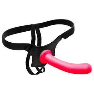 Dildo Ponto G Colors 17 X 4cm Com Cinta Kgel