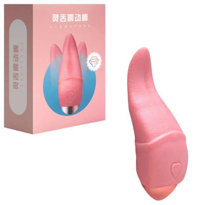 Vibrador Formato Língua 10 Vibrações Usb Vipmix