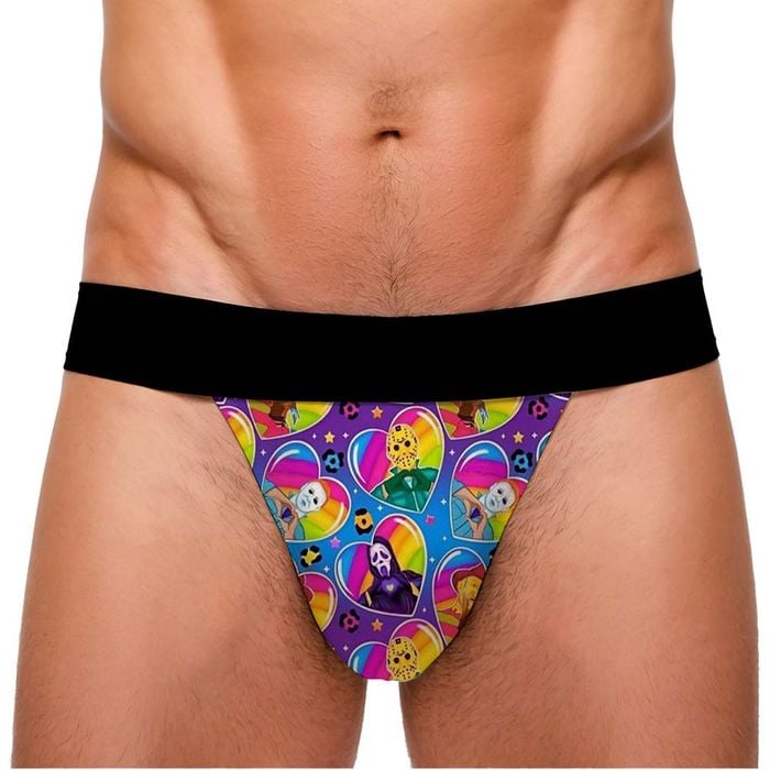 Jockstrap Cueca Sensual Pride Coração Pimenta Sexy