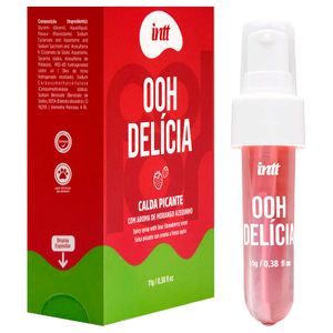 Ooh Delícia Calda Picante Morango Azedinho 11g Intt