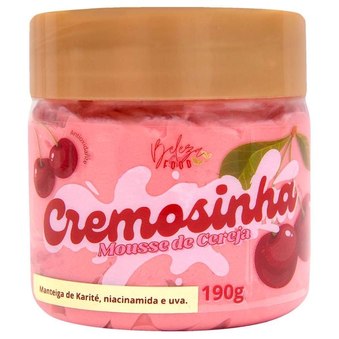 Cremosinha Mousse De Cereja 190g Beleza Food