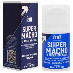 Super Macho Gel Potencializador Masculino 17ml Intt