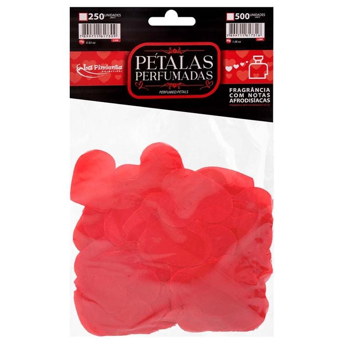 Pétalas Coração Afrodisíaca 250 Unidades La Pimienta