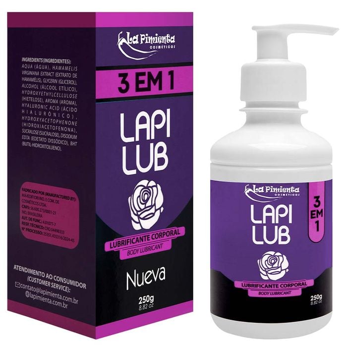 Lapi Lub 3 Em 1 Nueva 250g La Pimienta
