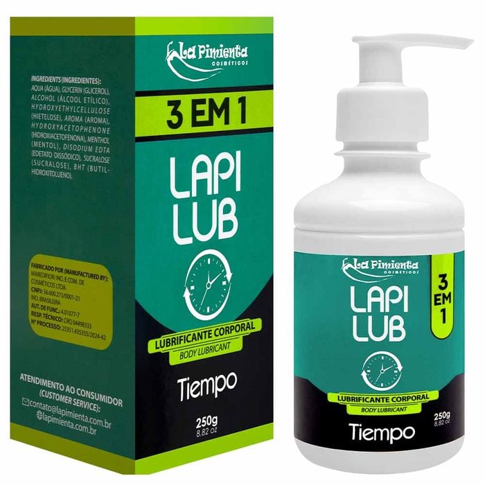 Lapi Lub 3 Em 1 Tiempo 250g La Pimienta