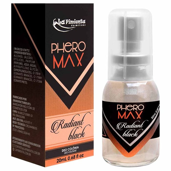 Perfume Masculino Radiant Black 20ml La Pimienta