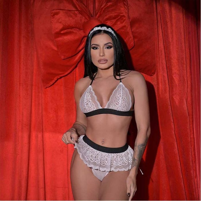 Fantasia Sensual Empregada Do Amor Pimenta Sexy