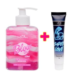 Kit Blow Girl + Super Love 15g Hot Flowers