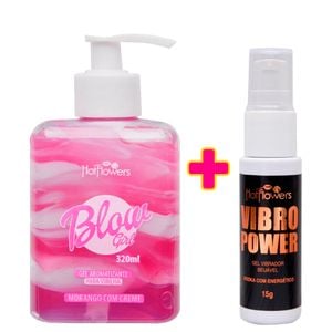 Kit Blow Girl + Vibro Power Vodka Hot Flowers