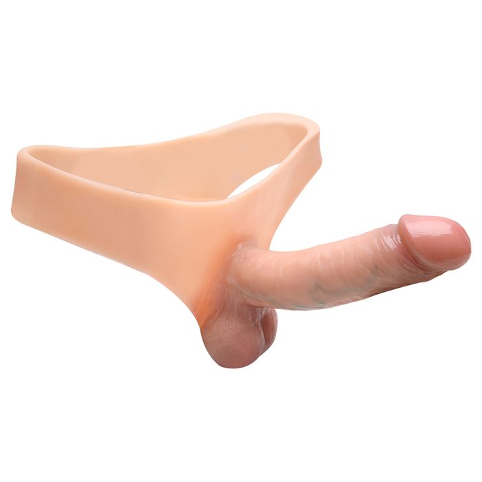 Cinta Silicone Com Prótese 19,5 X 5cm Sexy Import