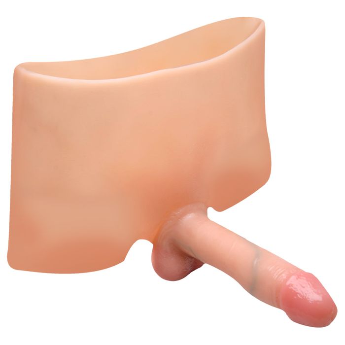 Cinta Silicone Com Prótese 18,5 X 3,8cm Sexy Import