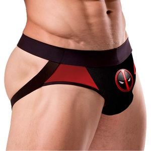 Jockstrap Cueca Sensual Deadpool Pimenta Sexy