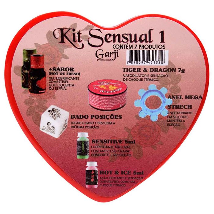 Kit Sensual 1 Completo Garji