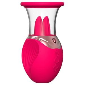 Vibrador Clitóris Língua Com Sucção Sexy Import