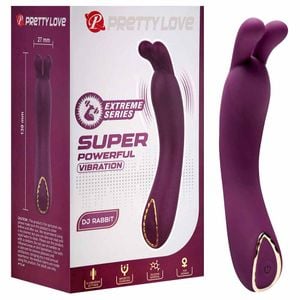 Vibrador Ponto G Coelho 10 Modos Pretty Love Vipmix