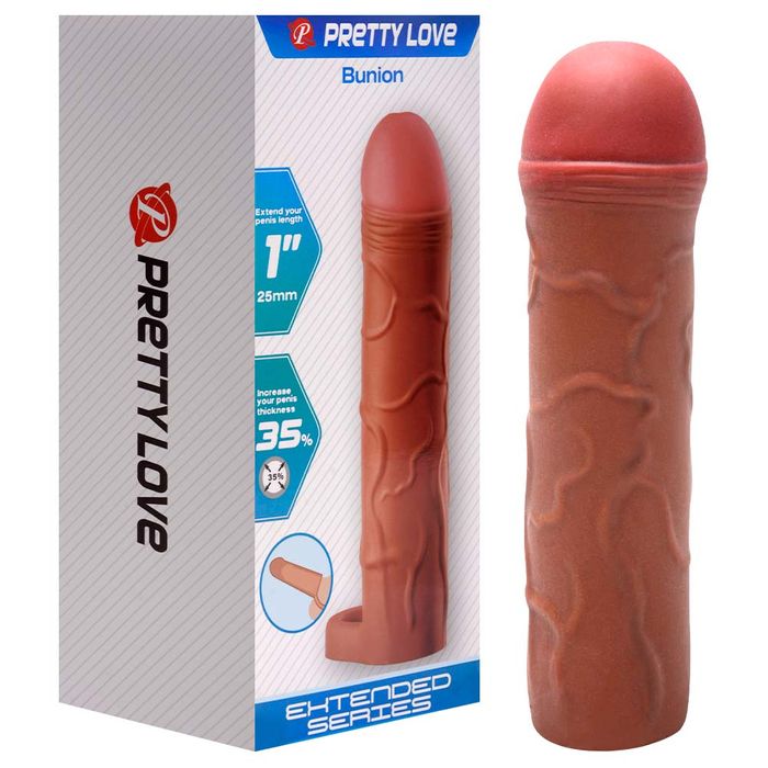 Capa Peniana Bunion 18 X 3,9cm Pretty Love Sexy Import