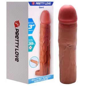 Capa Peniana Gerd 19,5 X 4cm Pretty Love Sexy Import