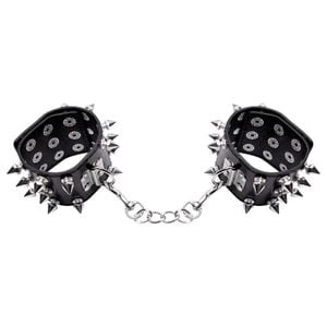 Algemas Couro Rebites Spike Metal Youvibe Vipmix