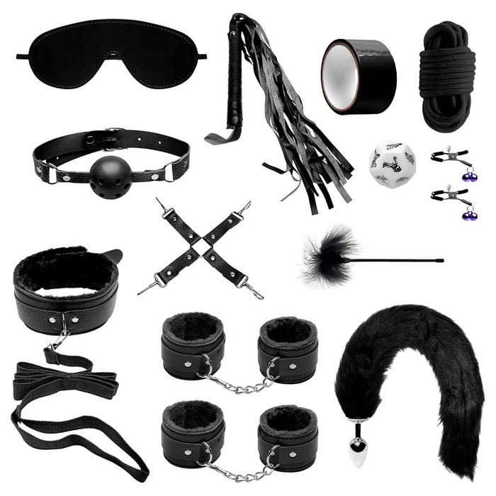 Kit Sado Bondage Com 14 Produtos Youvibe Vipmix