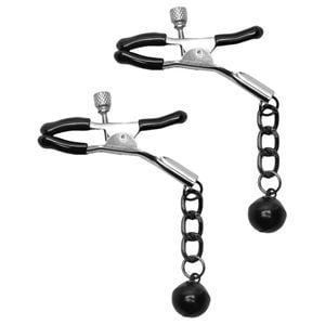 Grampos Para Seios Bolas De Ferro Youvibe Vipmix