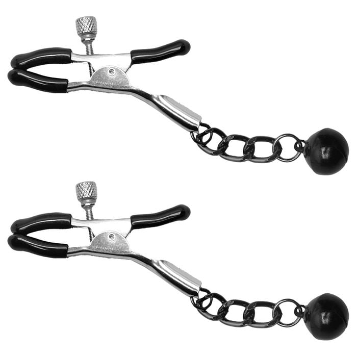 Grampos Para Seios Bolas De Ferro Youvibe Vipmix