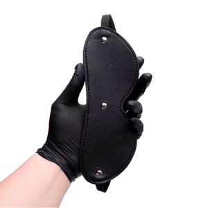 Venda Para Olhos Couro Rebites Youvibe Vipmix