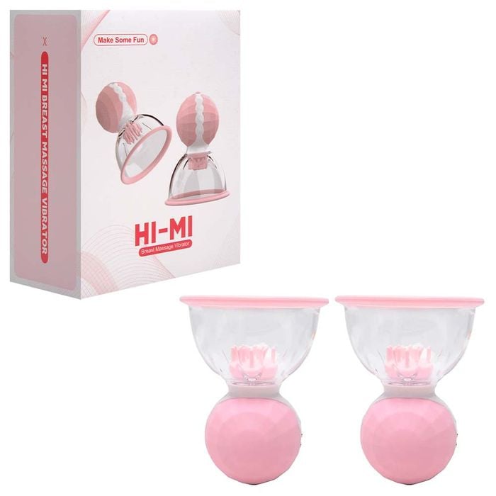 Kit 2 Estimuladores Mamilo Rotação Sucção Sexy Import