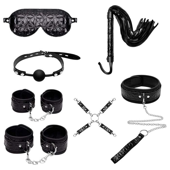 Kit Sado Bondage 8 Itens Diamante Youvibe Vipmix