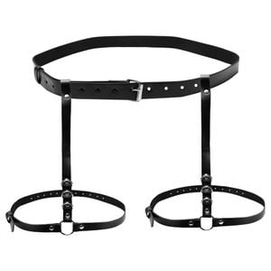 Cinta Liga Kit Fetiche Perna E Cintura Sexy Import