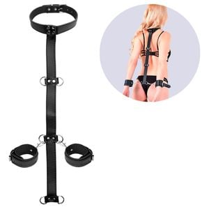 Kit Fetiche Algema Pulso E Pescoço Youvibe Vipmix