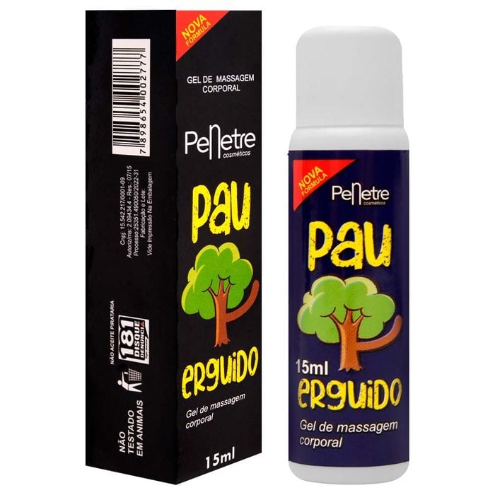 Pau Erguido Gel Mantém Ereção 15ml Penetre