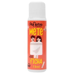 Mete Ficha Gel Retarda Ejaculação 15ml Penetre