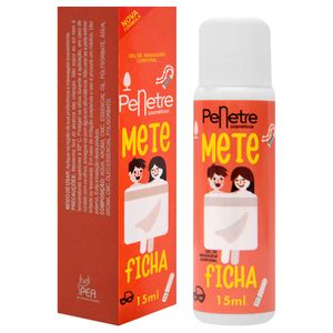 Mete Ficha Gel Retarda Ejaculação 15ml Penetre