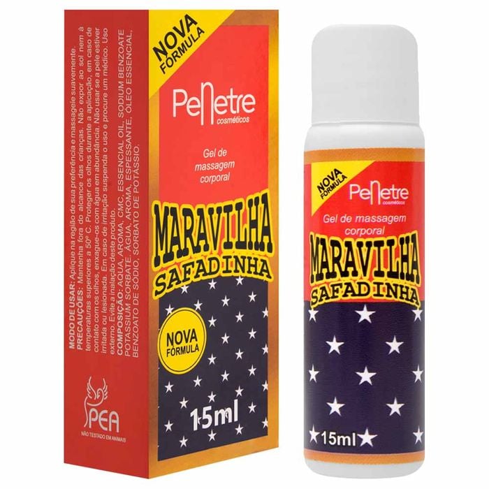 Maravilha Safadinha Gel Esquenta Esfria 15ml Penetre