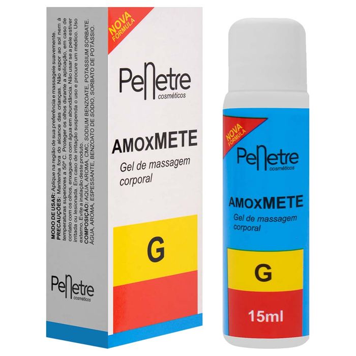 Amoxmete Gel Lubrificante 15ml Penetre